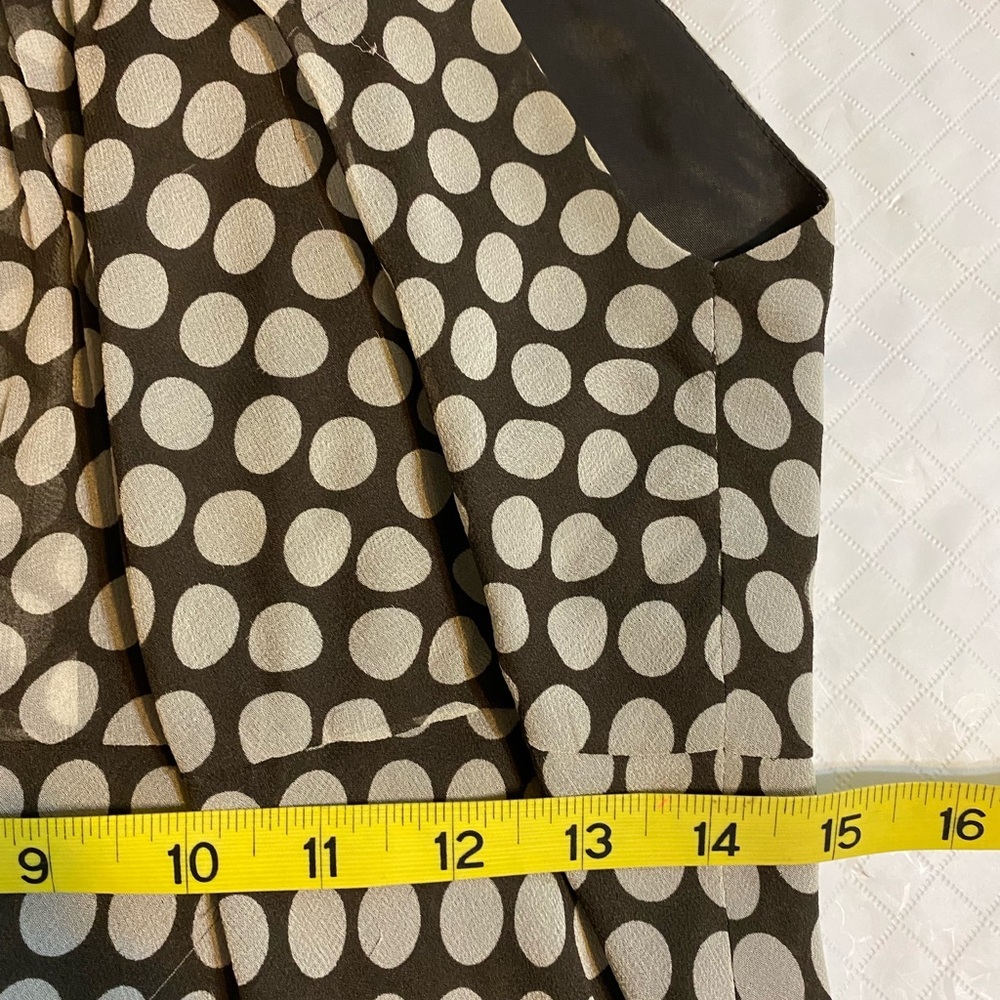Maggy London Brown and tan Halter Sundress - Picture 4 of 7